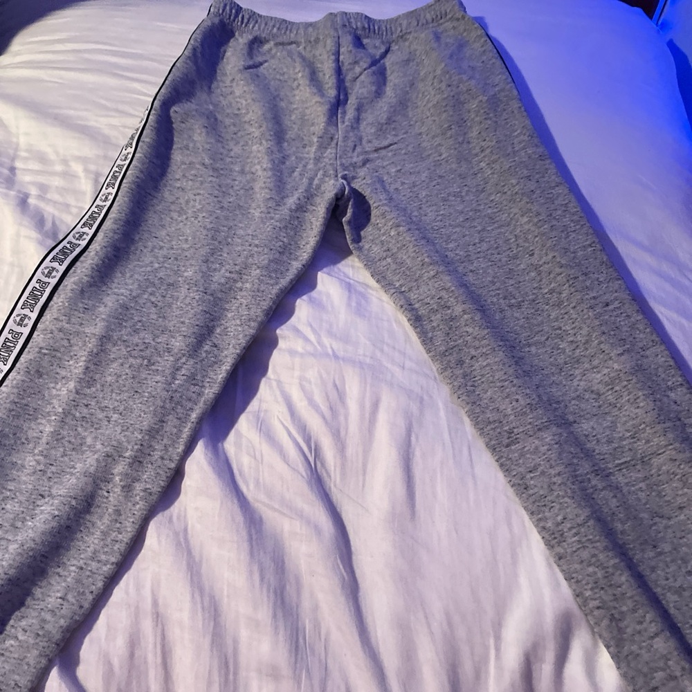 Pink Victoria’s Secret sweat pants